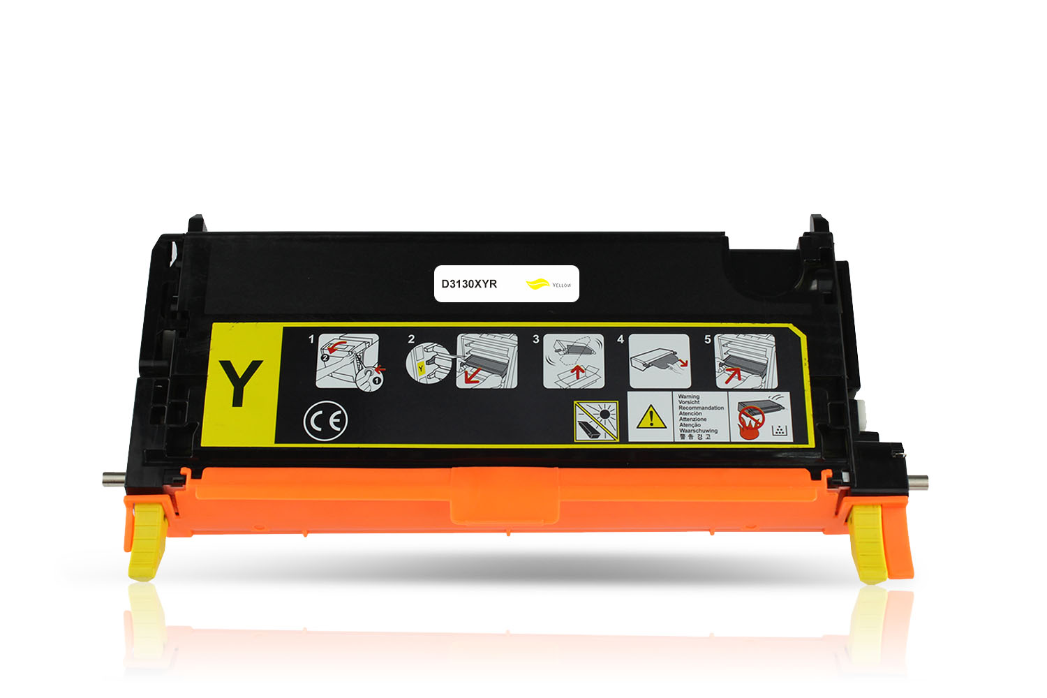 Kompatibel zu Dell 593-10291 / H515C / 3130 Toner Yellow