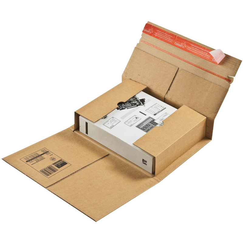 ColomPac® Buchverpackungen 35,5 x 25,0 x 10,5 cm, 20 St.