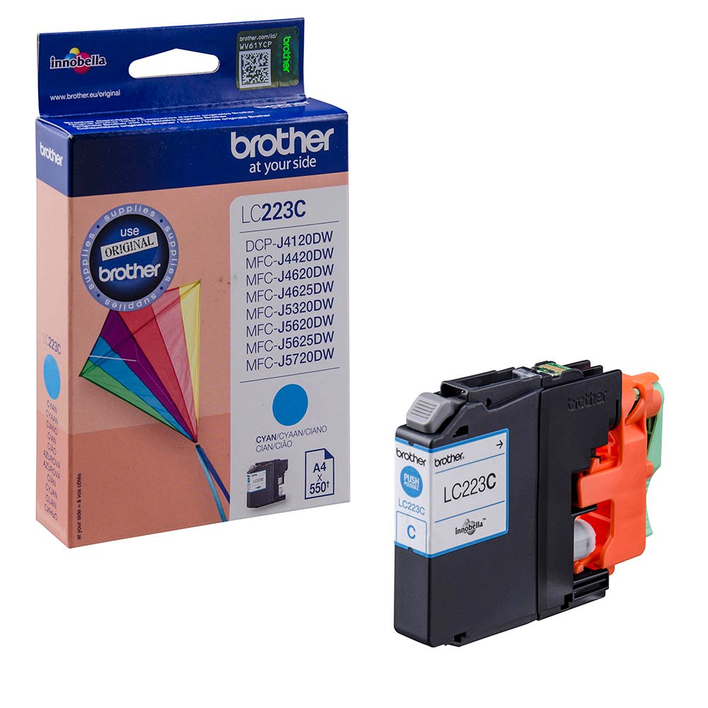 Brother LC-223C Tinte Cyan